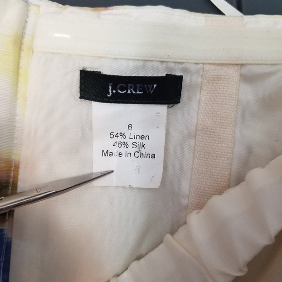 J Crew Fleurette Bustier Mini Dress - Picture 9 of 11